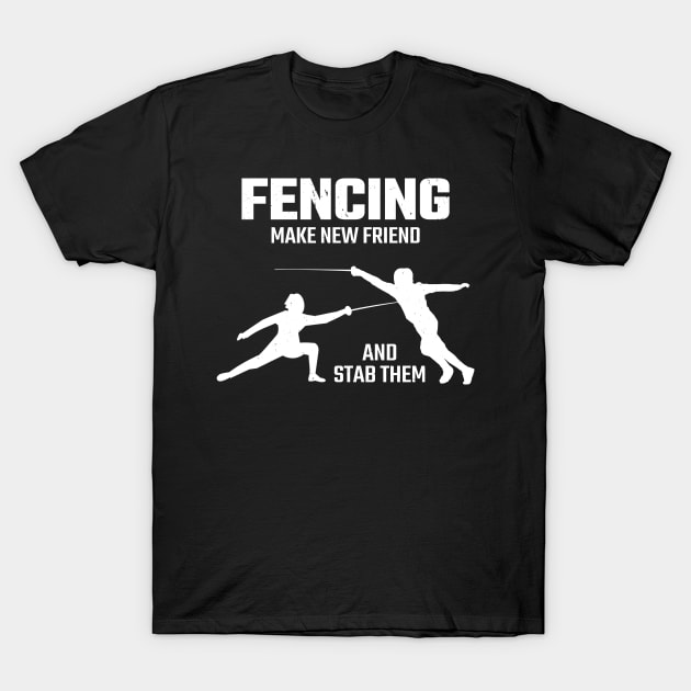 fencing T-Shirt by Mandala Project